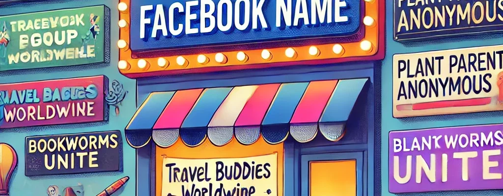page name ideas for facebook